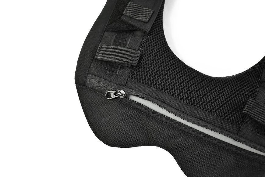 Пом'якшувальна плечова система до плитоноски (Демпфер плечовий) Comfort Pro 2 клас. Чорний 5368 фото