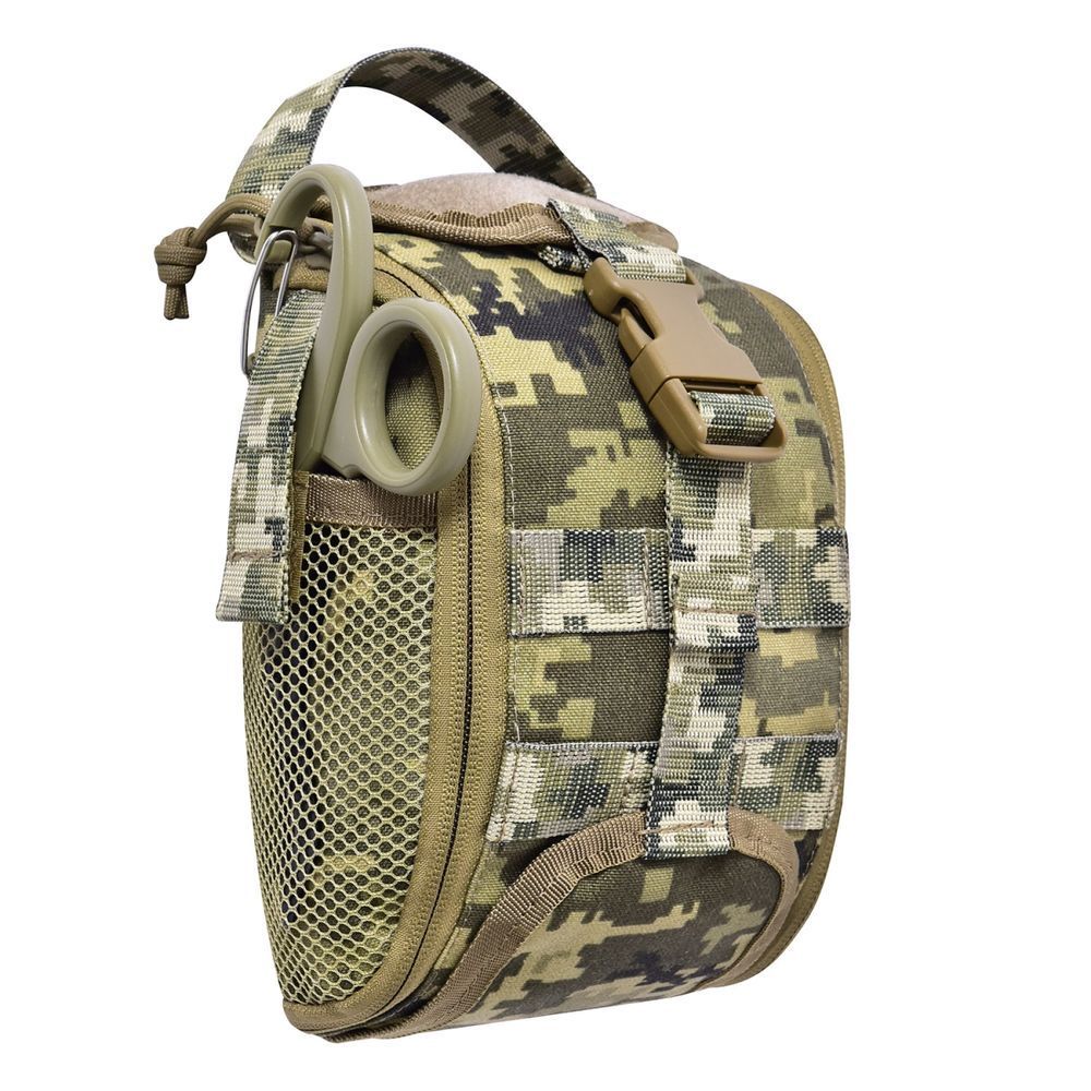 Підсумок-аптечка pro Bronya Kyiv Quick-Snap. Cordura 1000. Колір Піксель (mm14) 412 фото