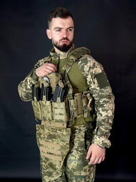Плитоноска з напашником Mask 3227116 фото