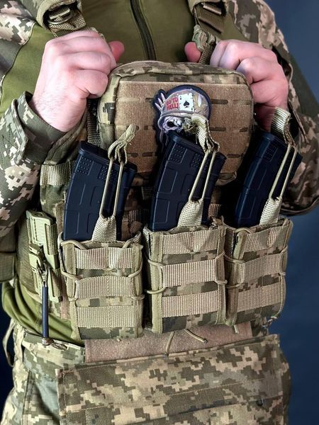 Плитоноска з напашником Mask 3227116 фото