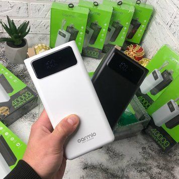 Зарядний пристрій Power bank OARMIO 40000 mAh White 18287237 фото