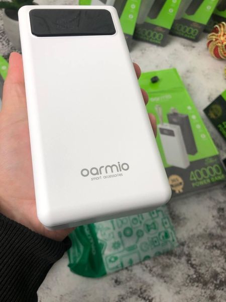 Зарядний пристрій Power bank OARMIO 40000 mAh White 18287237 фото