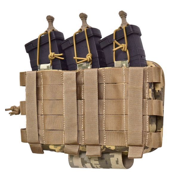 Адмін-підсумок під 3 магазини AK/AR Tactical Series. Cordura 1000. Колір Піксель 3924 фото