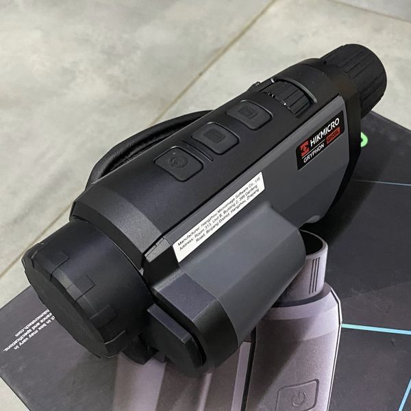 Тепловизионный монокуляр HikMicro Gryphon GH35L LRF, 35 мм, лазерный дальномер, цифровая камера, Wi-Fi 3168443 фото