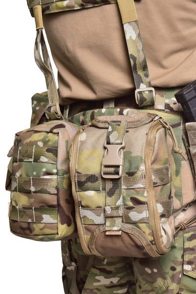 Підсумок-аптечка pro Bronya Kyiv Quick-Snap. Cordura 1000. Колір Мультикам 410 фото