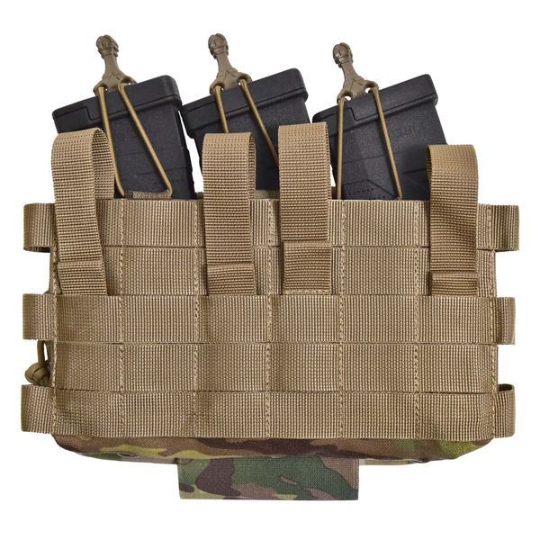 Адмін-підсумок під 3 магазини AK/AR Tactical Series. Cordura 1000. Колір Мультикам 3922 фото