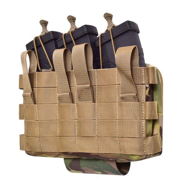 Адмін-підсумок під 3 магазини AK/AR Tactical Series. Cordura 1000. Колір Мультикам 3922 фото