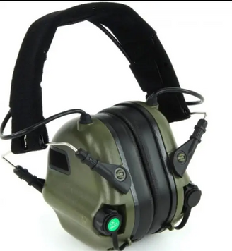 Навушники тактичні активні Earmor M31 MOD3 (olive) 2-0+ 43215 фото