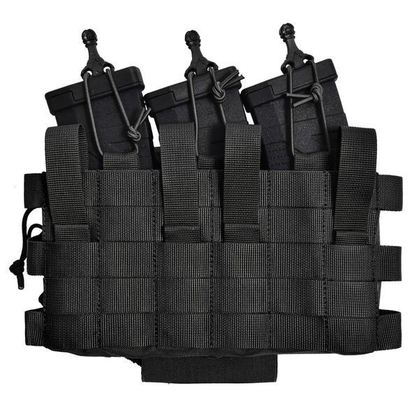 Адмін-підсумок під 3 магазини AK/AR Tactical Series. Cordura 1000. Колір Чорний 3921 фото