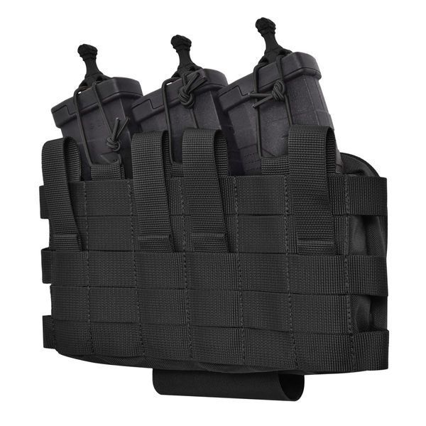 Адмін-підсумок під 3 магазини AK/AR Tactical Series. Cordura 1000. Колір Чорний 3921 фото
