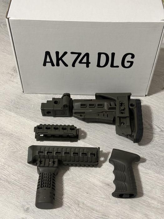 Обвіс від DLG Tactical для АК 47/ АК 74 ,АКМ Олива 54546266 фото