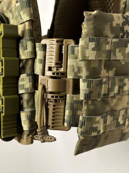 Плитоноска піксель з підсумками та напашником 2033246 фото