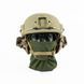 Комплект: шолом Fast Helmet NIJ IIIA + наушники Walkers Razor Slim с чебурашкой + кавер Мультикам Плитоноска М7 (Мультикам) +7 підсумків Керамічні плити 6-го класу захисту 54312354 фото 12